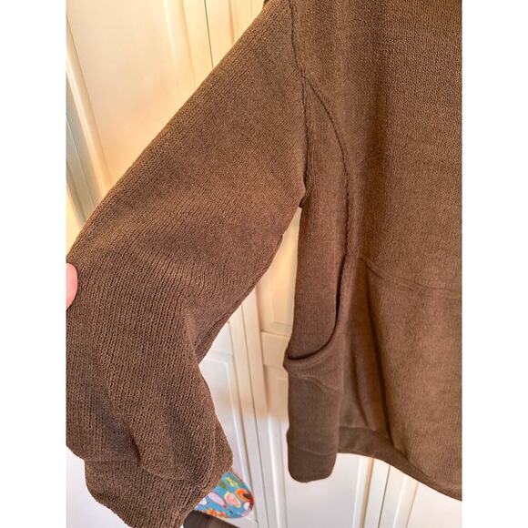 Free People Mock Neck Sweater Size Medium - Picture 4 of 6